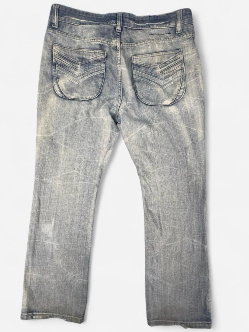 Vintage Y2K Red Ape Authentic Jeans Mens 36x32 Faded Distressed Bootcut